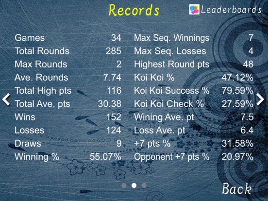 hanafuda2 iPad  スクリーンショット