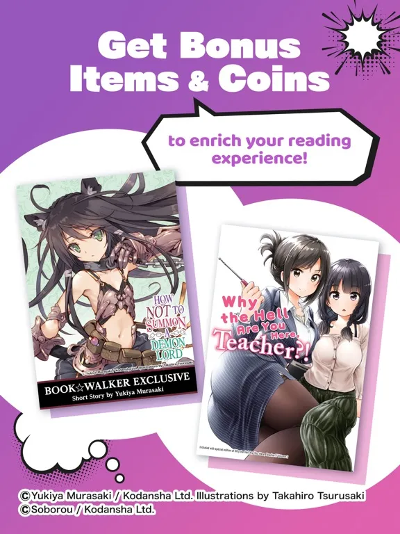 BOOK WALKER – Manga & Novels iPad  스크린샷