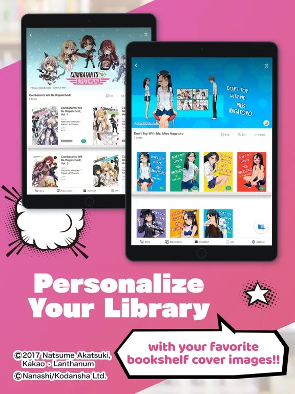 BOOK WALKER – Manga & Novels iPad  스크린샷
