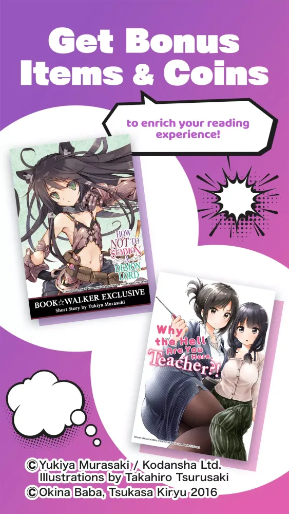 BOOK WALKER - Manga & Novels Screenshots