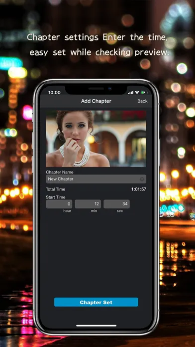 Capturas de pantalla de Video Chapter Player