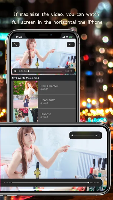 Capturas de pantalla de Video Chapter Player