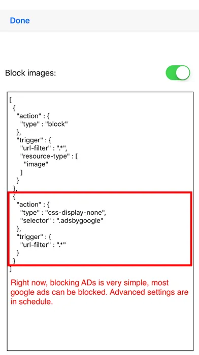 Ảnh chụp màn hình của YEAS AdBlocker