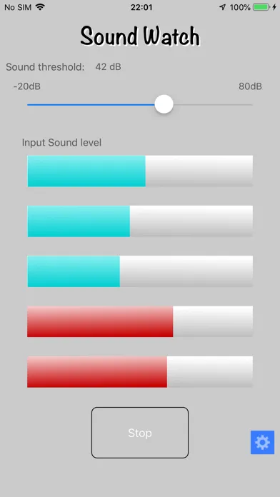 Capturas de pantalla de SoundWatch