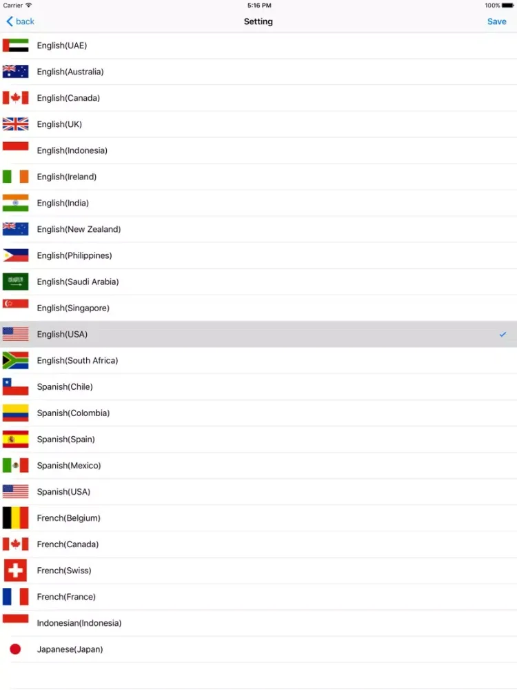 Screenshot di AI Pron.Training iPad 