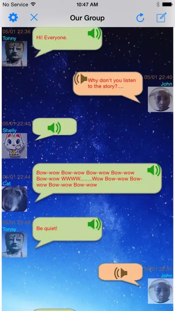 Скриншоты e-mail SNS (VoidVoice)