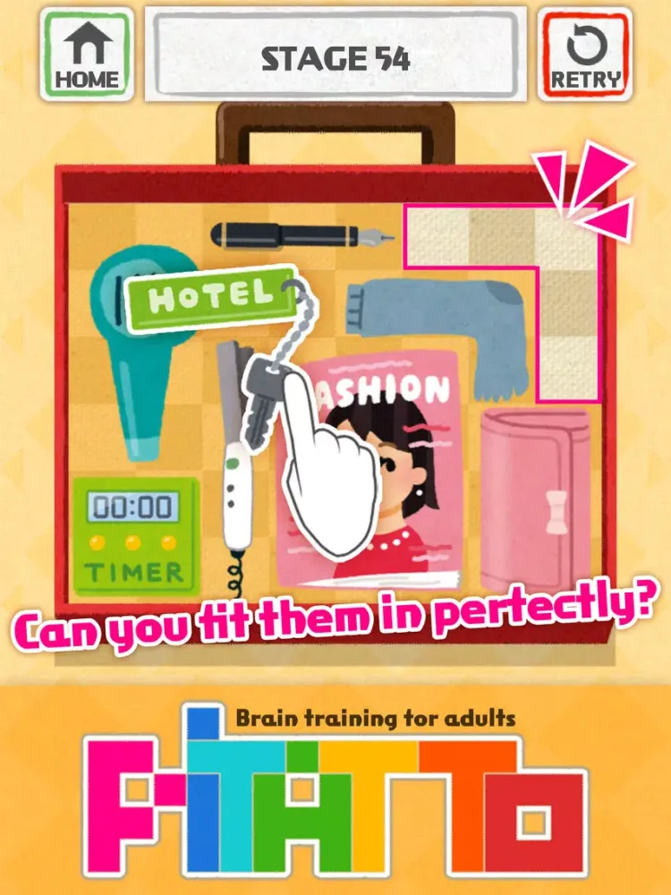 Tangkapan skrin Block Jigsaw Puzzle -PITATTO- iPad 