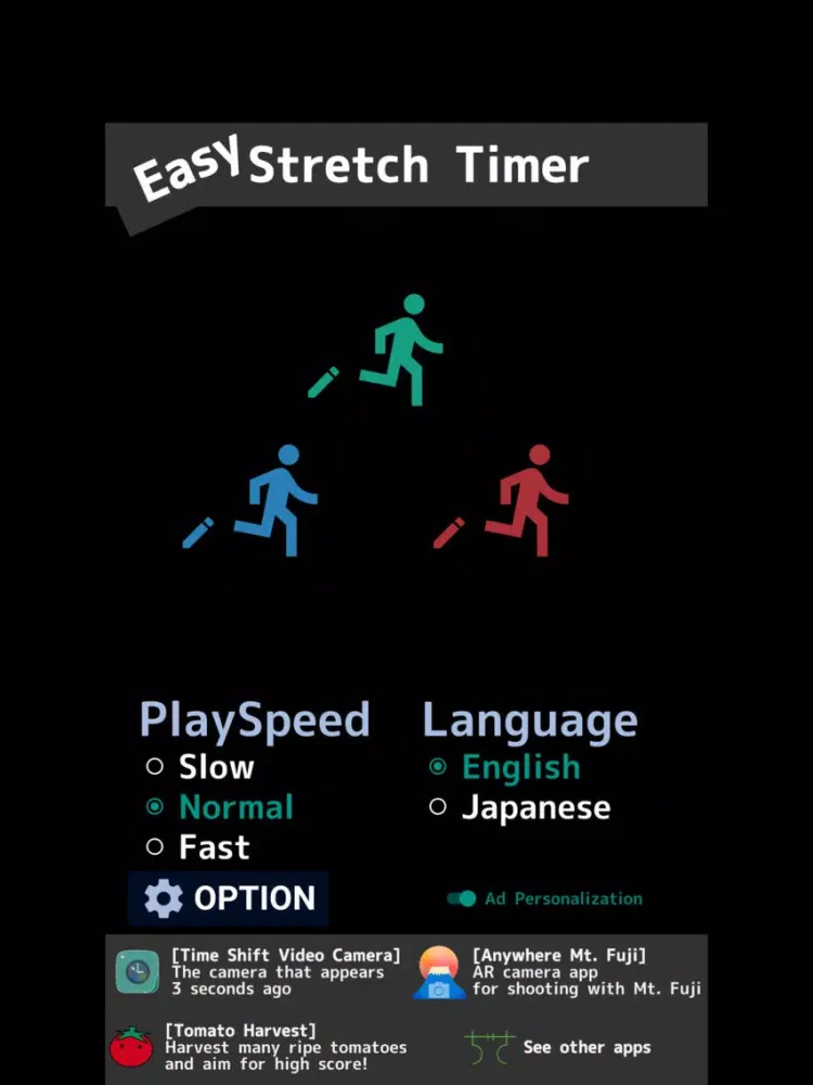 Tangkapan skrin Easy Stretch Timer iPad 
