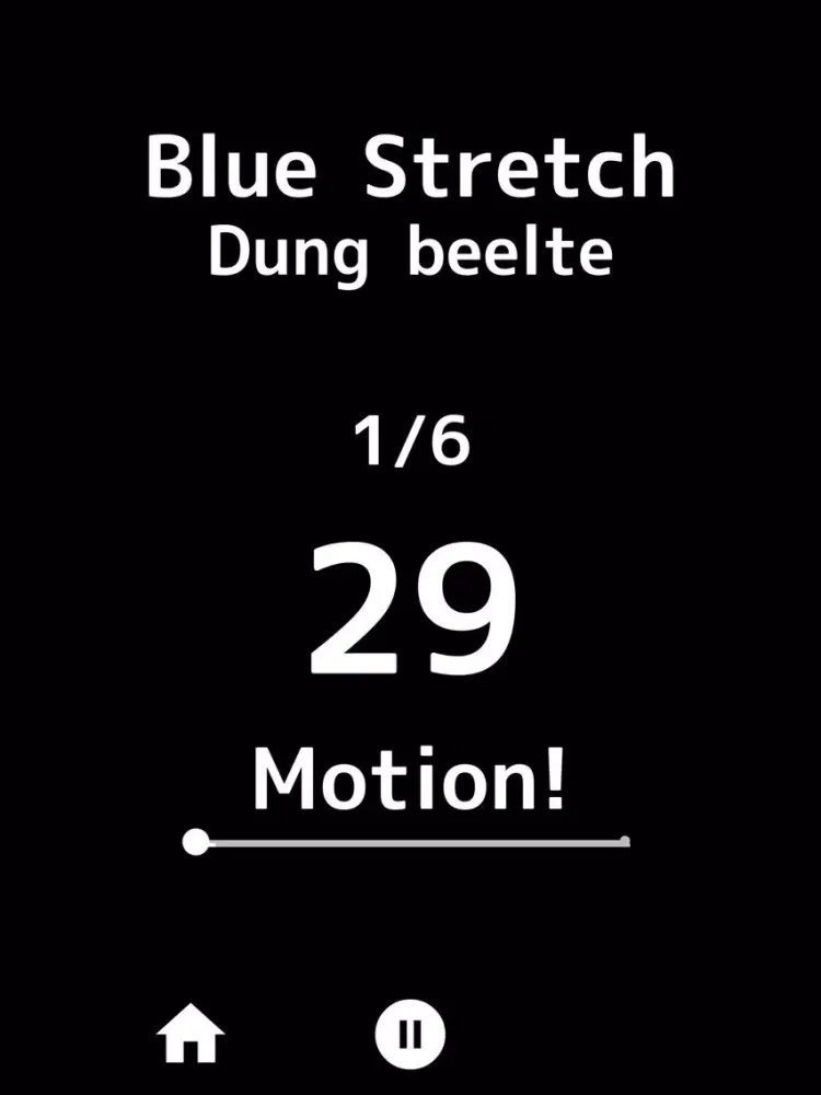 Tangkapan skrin Easy Stretch Timer iPad 