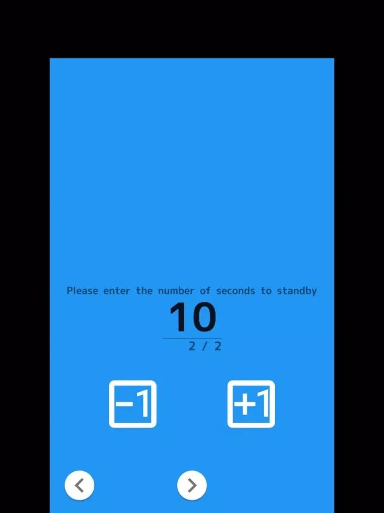 Tangkapan skrin Easy Stretch Timer iPad 