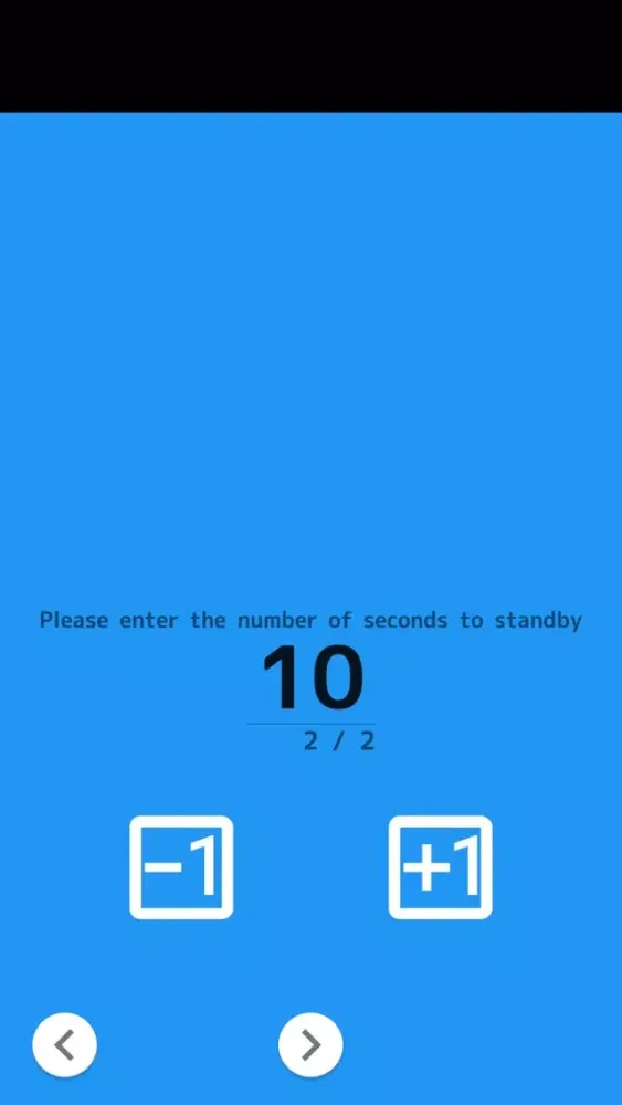 Tangkapan skrin Easy Stretch Timer