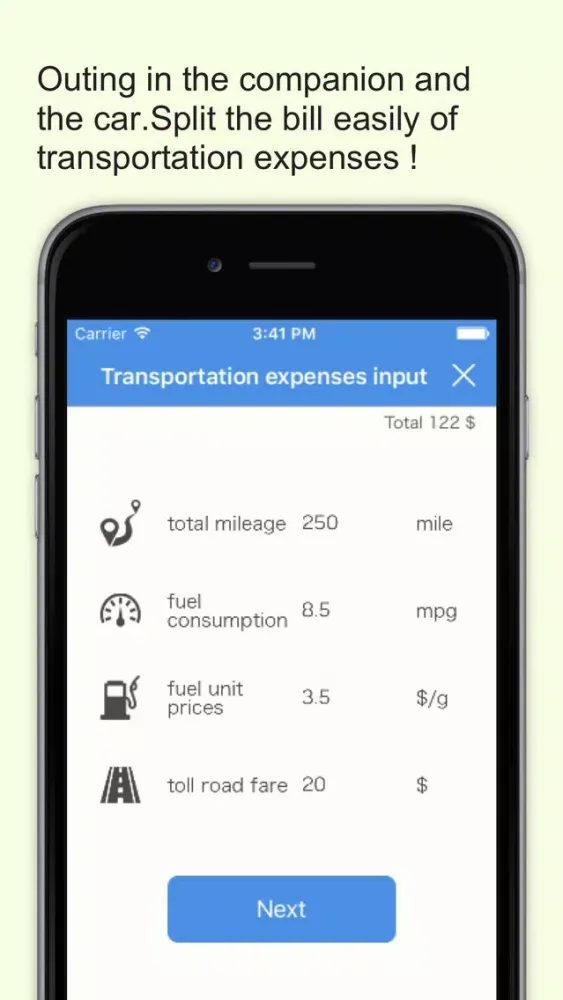 Screenshot di WariCar’n - Easy to split driving bill