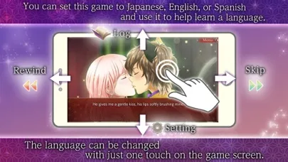 Capturas de pantalla de Ayakashi & Sweets | Otome Game