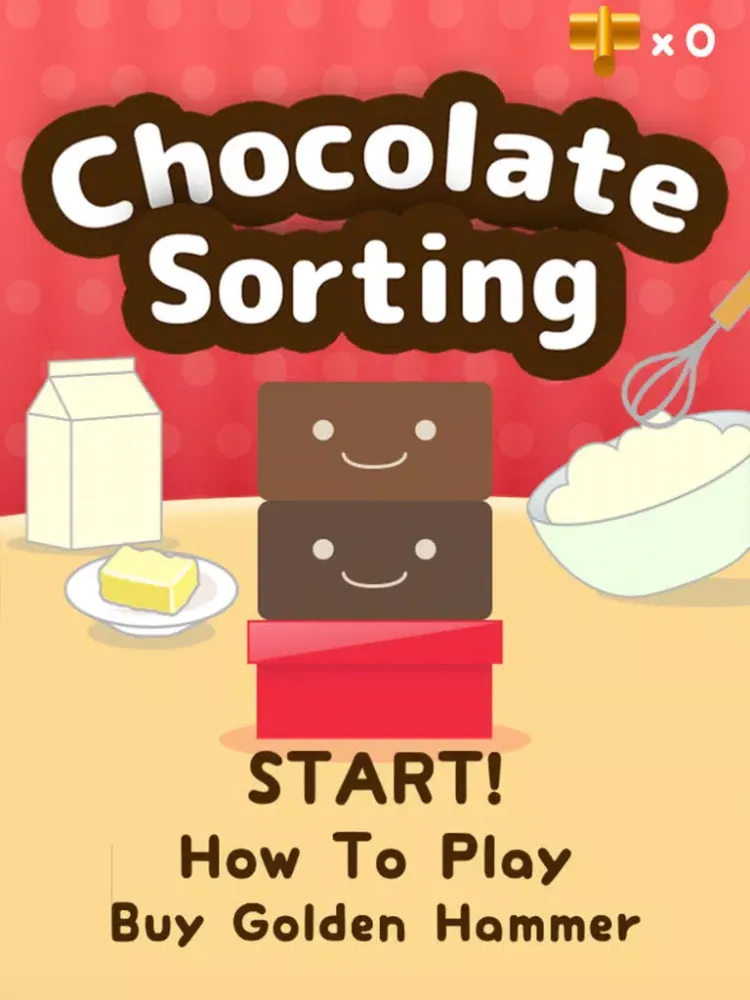 Chocolate Sorting iPad Screenshots