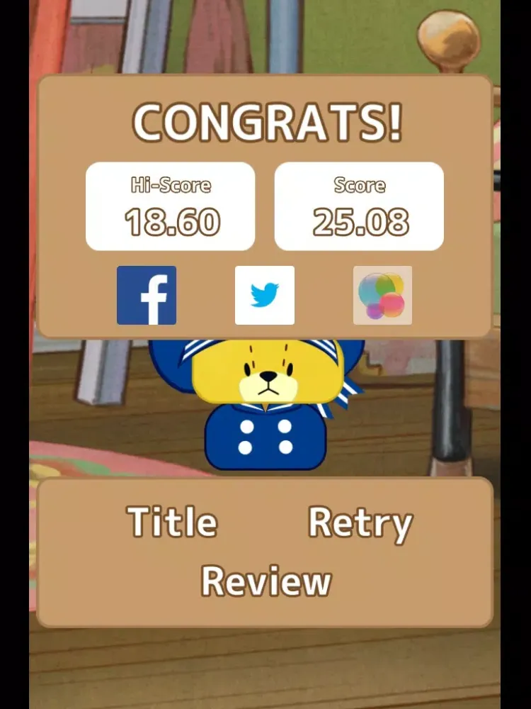 Dropped Daruma - TINY TWIN BEARS iPad  Screenshots