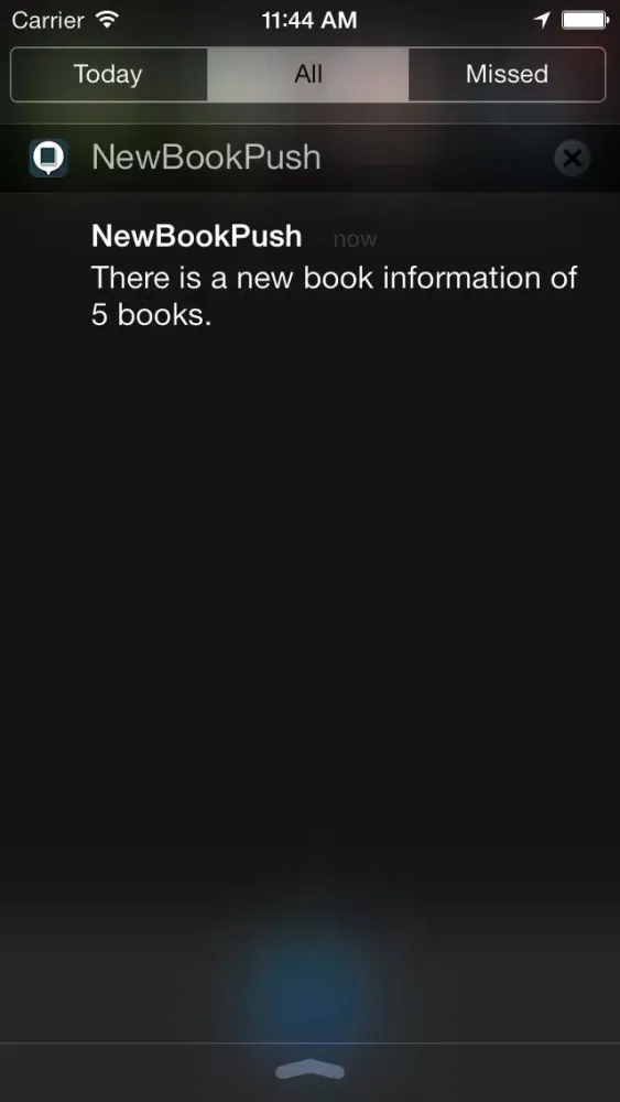 New Book Push - Notice in the new book push notification স্ক্রিনশট