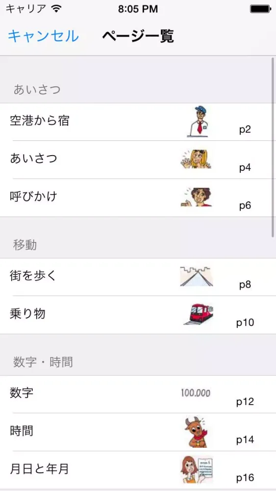 指さし会話スペイン　touch＆talk　【personal version】 スクリーンショット