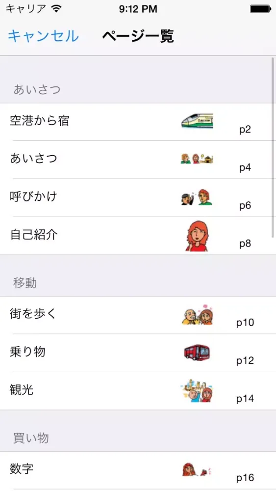 صور 指さし会話イタリア　touch＆talk　【personal version】