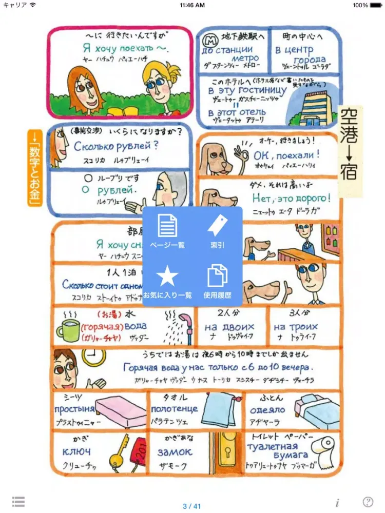 指さし会話ロシア　touch＆talk　【personal version】 iPad  स्क्रीनशॉट