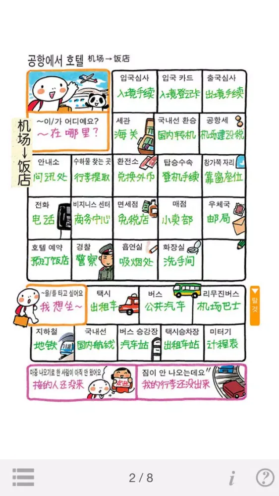 指さし会話　韓国語―中国　touch＆talk（LITE版） スクリーンショット