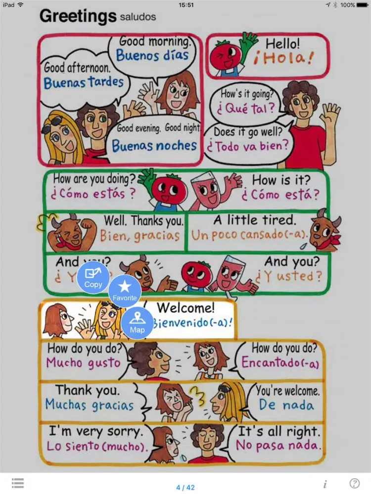 YUBISASHI English-SPAIN touch&talk iPad  Ekran Görüntüleri