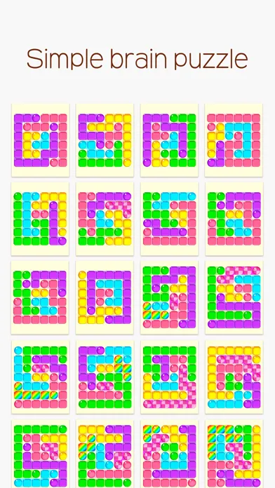 Captures d'écran de ぷるっとつなゲー！Link the Puzzles