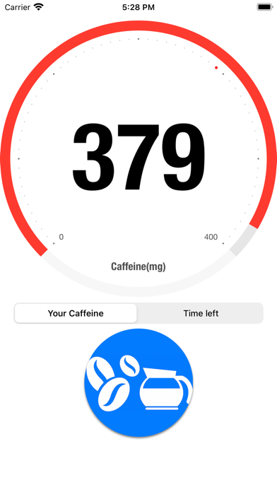 Caffeine Timer स्क्रीनशॉट