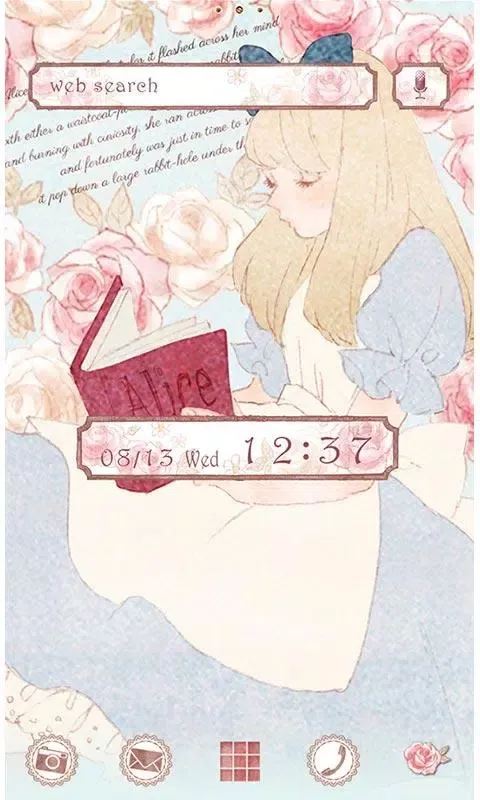 Cute Theme-Rosy Alice- Screenshots