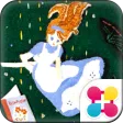 アリスの手作り絵本1 絵本風壁紙きせかえ