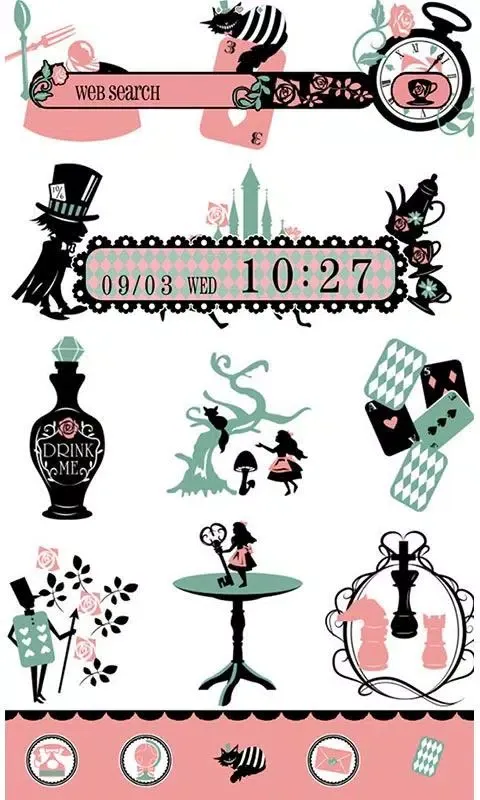 Alice Theme-Land of Wonder- Screenshots