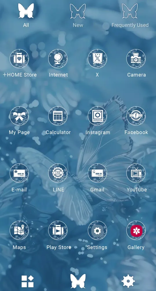 Butterflies in a Blue World Screenshots