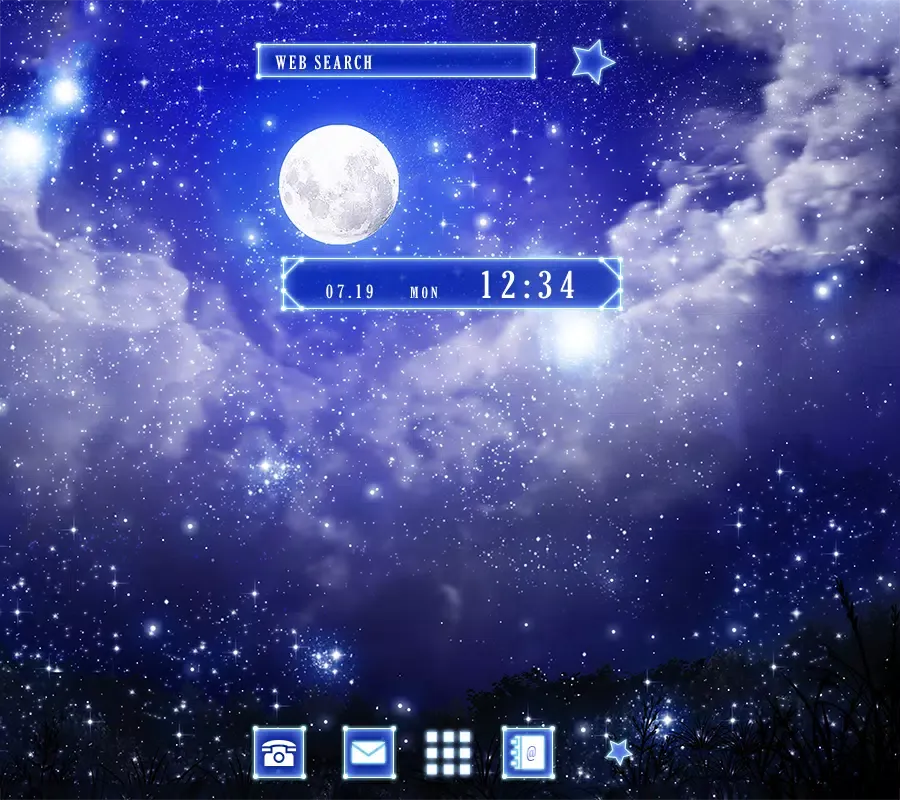 Blue Moon Theme应用截图