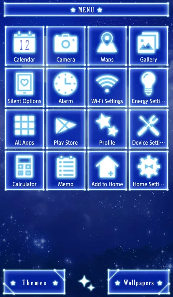 Blue Moon Theme应用截图