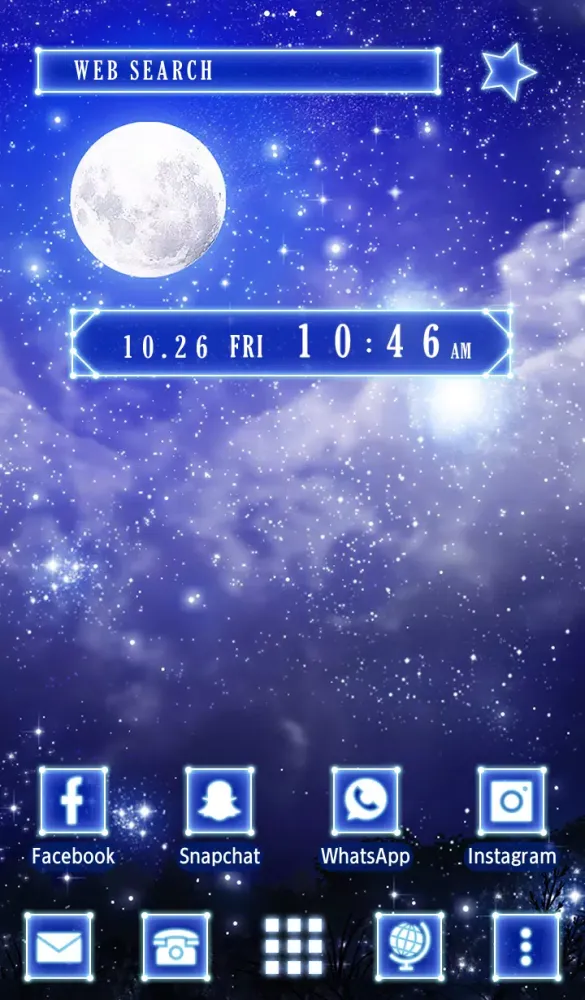 Blue Moon Theme应用截图