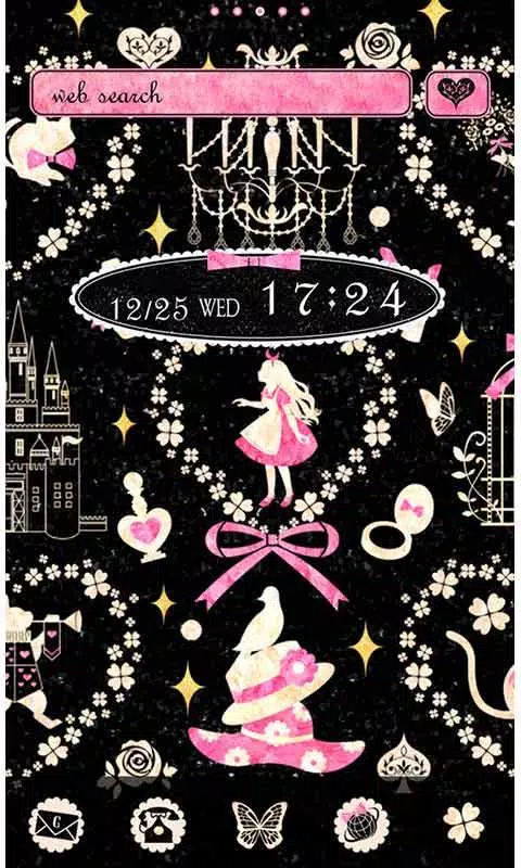 Girly Theme Beautiful Alice Screenshots