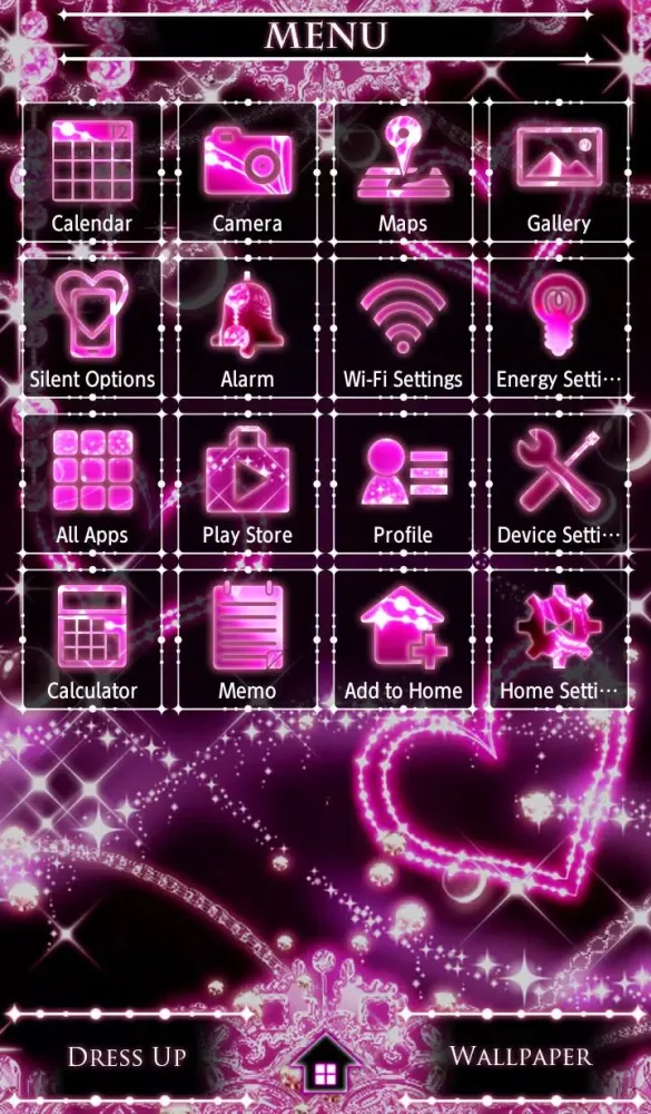 Fantasy Wallpaper Cosmo Heart स्क्रीनशॉट