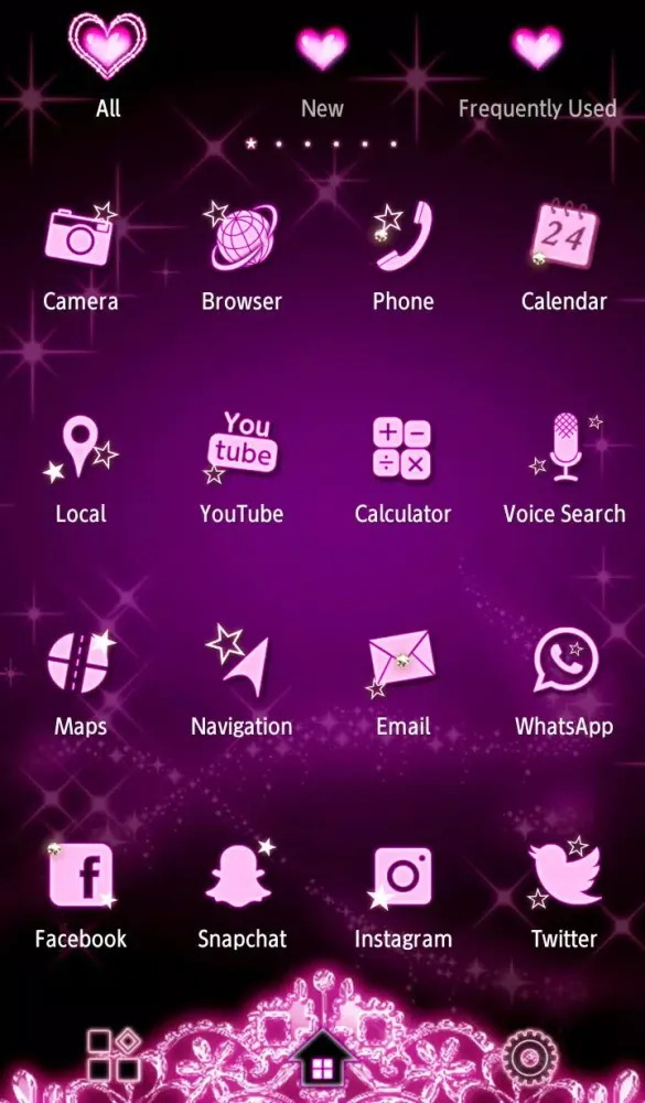 Fantasy Wallpaper Cosmo Heart स्क्रीनशॉट