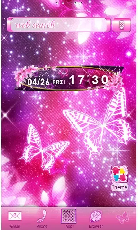 Wallpaper Cosmic Butterflies應用截圖