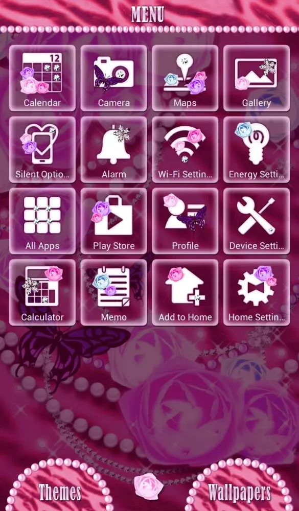 Pink Wallpaper Glamorous Rose Screenshots