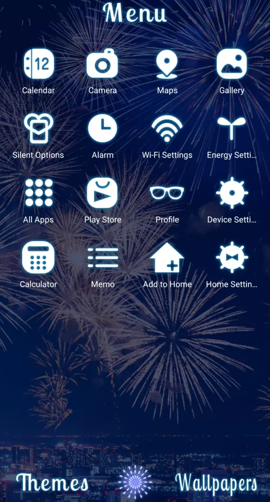Firework Festival Theme +HOME Screenshots