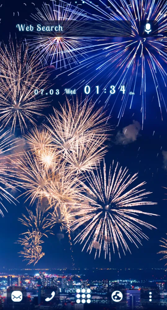Firework Festival Theme +HOME Screenshots