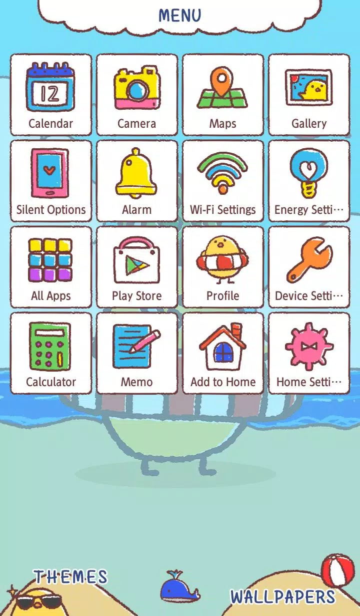 Chick in Summer Theme Screenshots