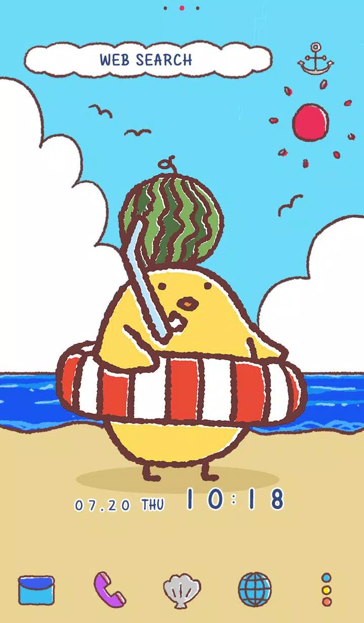 Chick in Summer Theme Screenshots