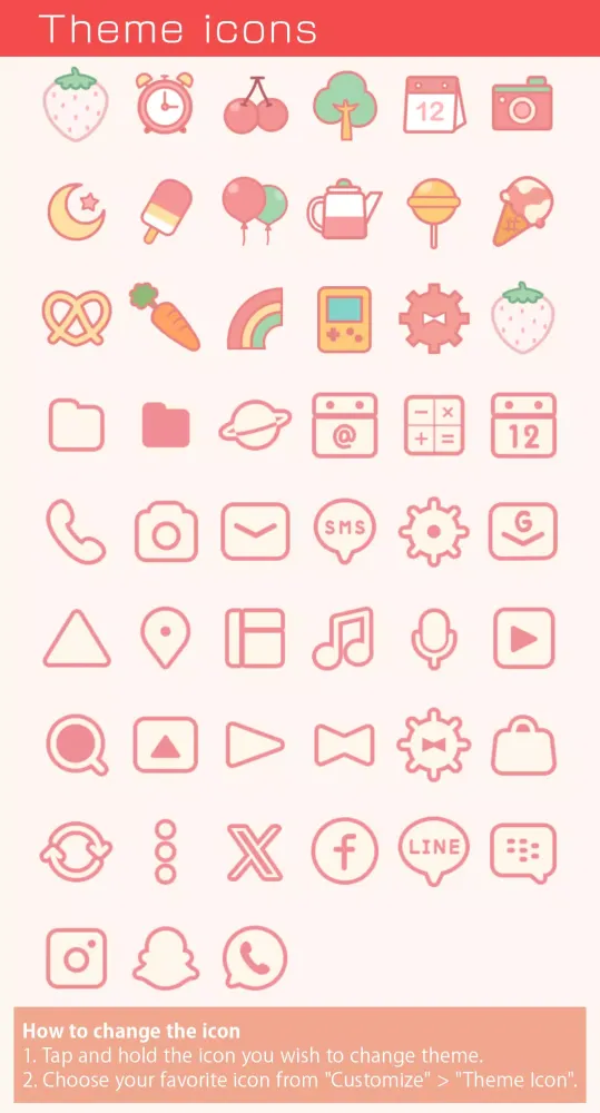Pastel Gingham & Strawberries应用截图