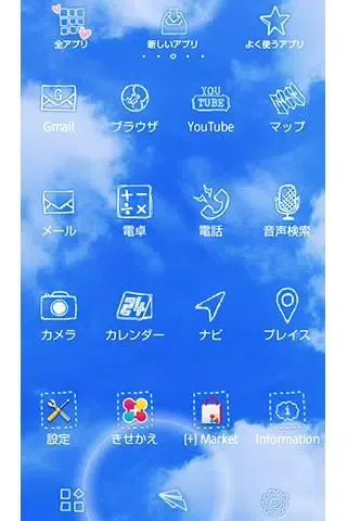 تصاویر Sky wallpaper Paper Airplanes