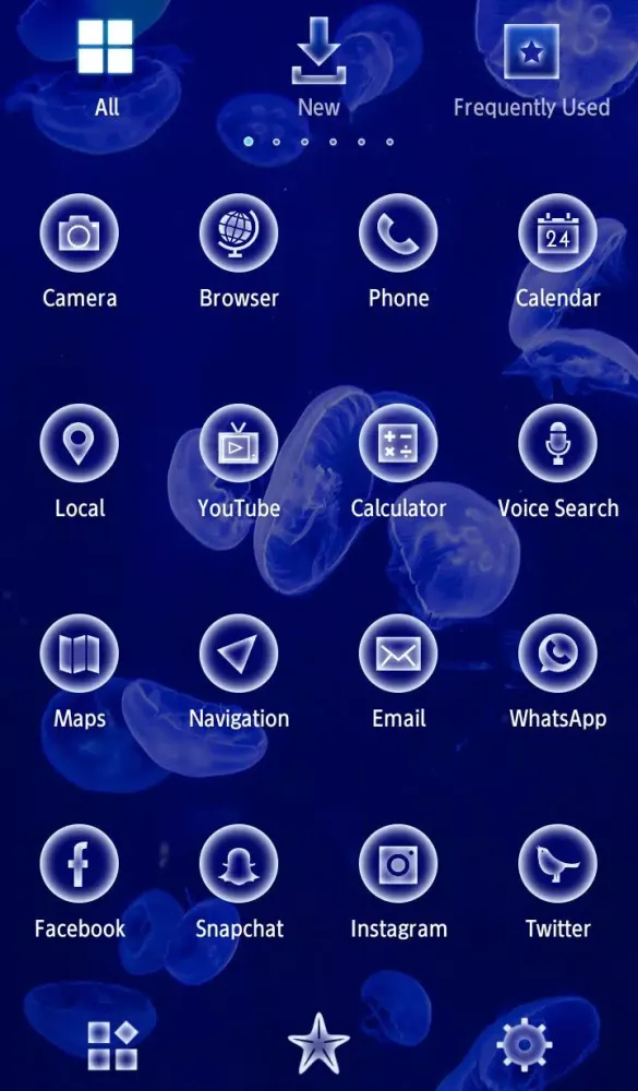 Jellyfish Theme Ekran Görüntüleri