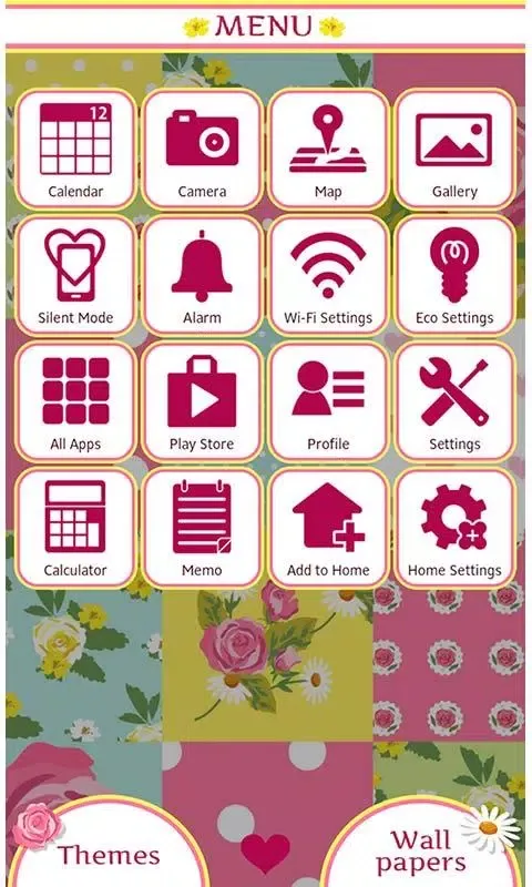 Cute Theme-Rose Quilt- Screenshots