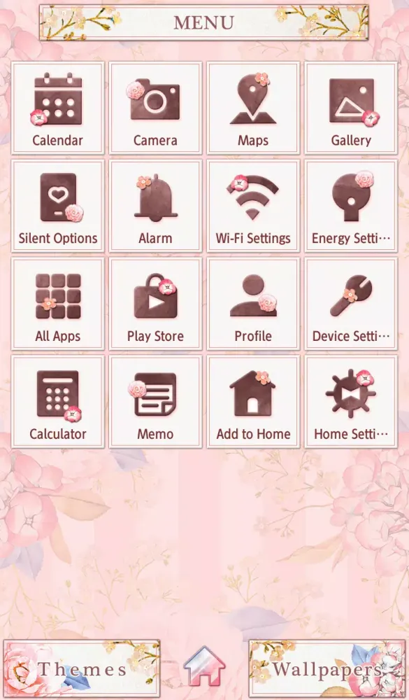 Strips & Roses Theme Screenshots