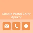 Simple Pastel Color (Apricot)