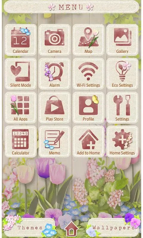 icon&wallpaper-Spring Flowers- Screenshots